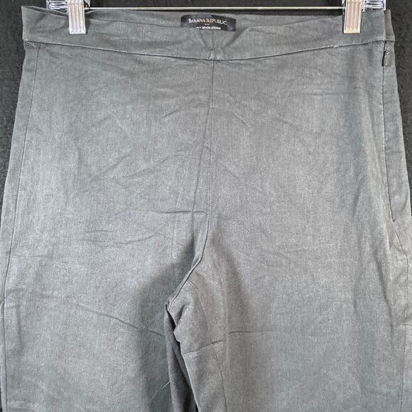 Banana Republic Women Pants Gray Curvy Devon Legging High Rise Stretch 10 - Picture 2 of 12